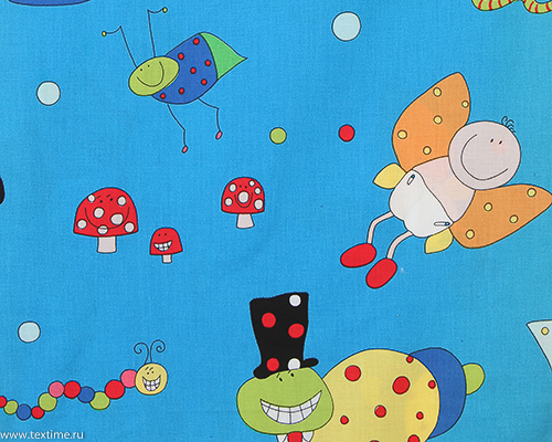R3159-12-FUN-BUGS-3.-AZURE-60X60-COTTON-SMD-TEXTILES