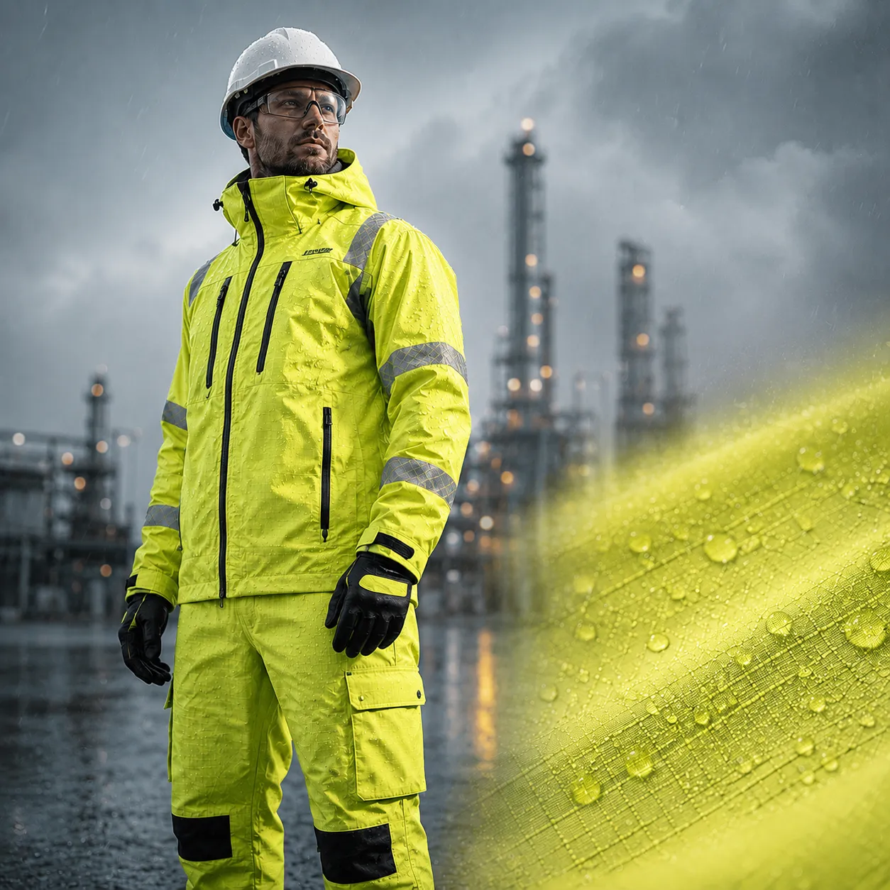 Multiforce DryTex Max SPLASHGARD: мультизащитная ткань для нефтегазовой спецодежды