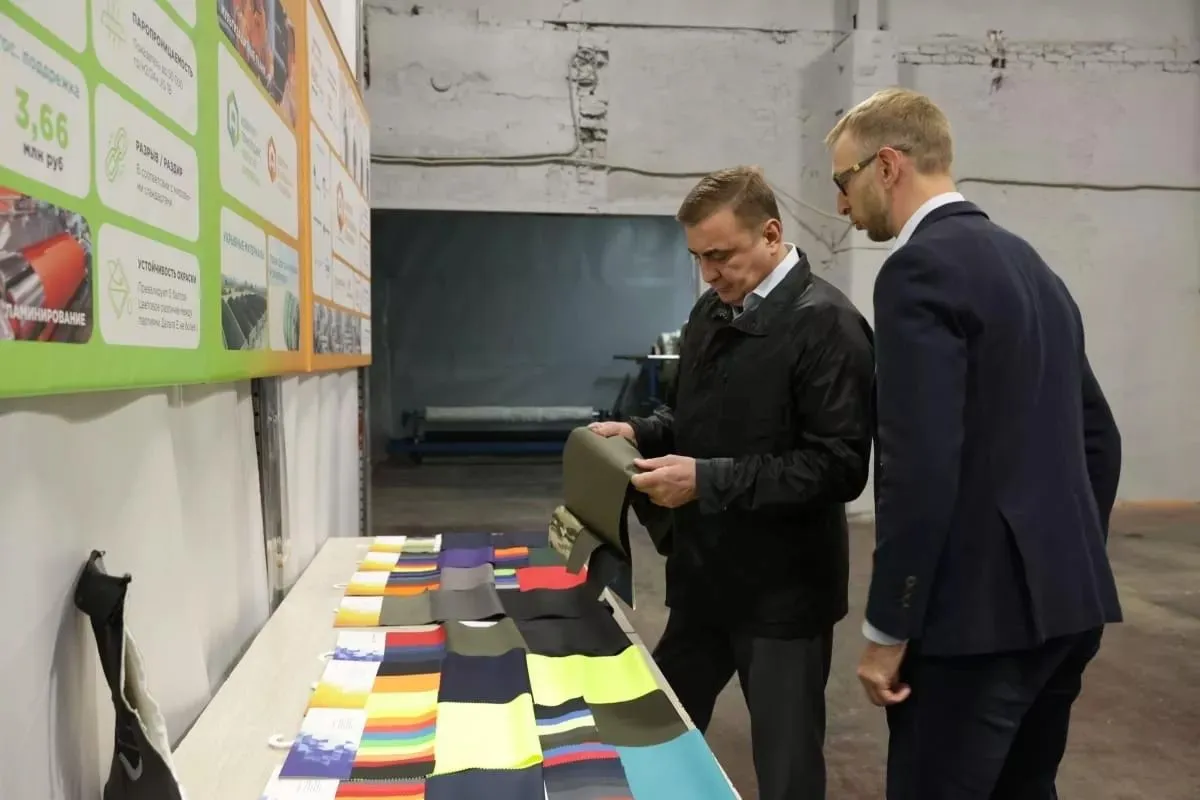 Адвентум Технолоджис посетил губернатор Тульской области